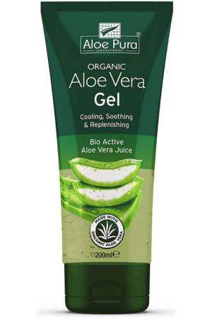 Optima Aloe Vera Gel 200 ml 99.9% - Aloe Vera for skin treatment - Organic